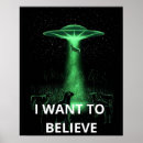 Search for ufo posters I want to believe