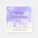 Search for purple christmas napkins Holiday party