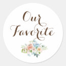 Search for welcome to our wedding stickers Modern