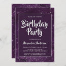 Search for purple night sky invitations Stars