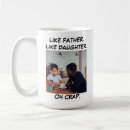 Search for father and daughter mugs Birthday