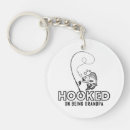 Search for hooked key rings Fisherman