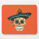 Search for sugar skull mousepads Halloween