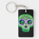 Search for sugar skull key rings Mexican