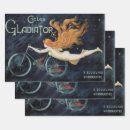 Search for vintage art wrapping paper Belle epoque