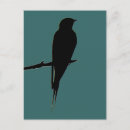 Search for bird silhouette postcards Nature