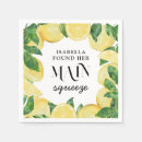 Search for citrus fruit napkins Tropical