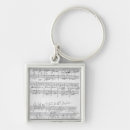 Search for music notes key rings Composition