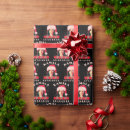 Search for ugly christmas sweater wrapping paper Black