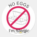 Search for no eggs stickers Allergy