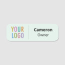 Search for work name tags Your logo here