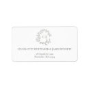 Search for lined return address labels For her