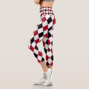 Search for black red diamond pattern clothing Black and white