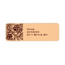 Search for pinecone return address labels Leaves