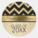 Search for black and gold graduation stickers Elegant