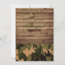 Search for camo bridal shower invitations For her