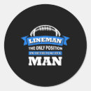 Search for football field stickers Quarterback