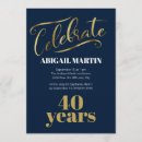 Search for navy blue gold white invitations Stylish