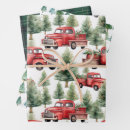 Search for christmas farm wrapping paper Plaid