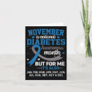 Search for diabetes awareness cards Cure