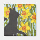 Search for easter flower magnets Black