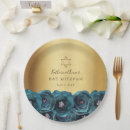 Search for teal and gold plates Floral