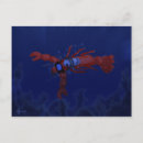 Search for shellfish postcards Red