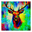 Search for modern deer art Stag