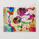 Search for abstract expressionism postcards Graphic design