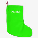 Search for text christmas stockings Green
