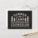 Search for counsellors postcards Camp