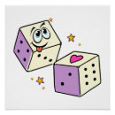 Search for dice posters Luck
