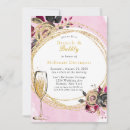 Search for black hot pink bridal shower invitations Elegant