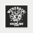 Search for gremlins napkins Stripe