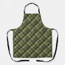 Search for scottish plaid aprons Black