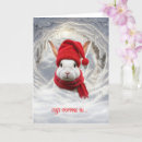 Search for cute rabbit christmas cards Xmas