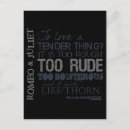 Search for romeo and juliet postcards Theatre