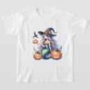 Search for halloween girls tshirts Witch