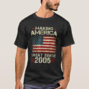 Search for making america great since tshirts Birthday