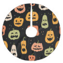 Search for halloween pumpkin tree skirts Illustration
