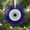 Search for evil eye christmas tree decorations Good luck charm