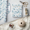 Search for winter forest wrapping paper Christmas trees