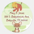 Search for woodland address stickers Baby shower