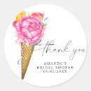 Search for ice cream thank you stickers Summer