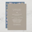 Search for lilac and blue invitations Elegant