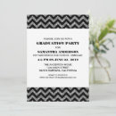 Search for chevron graduation invitations Graduate