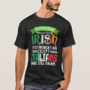 Search for italian st patricks day tshirts Design