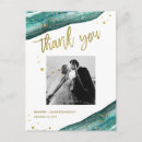 Search for teal turquoise thank you cards Agate