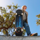 Search for flame skateboards Black