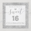 Search for glam square invitations Girly